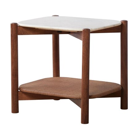 Kd Oficina Dowel Occasional Side Table, Porto Natural Finish KD3093512