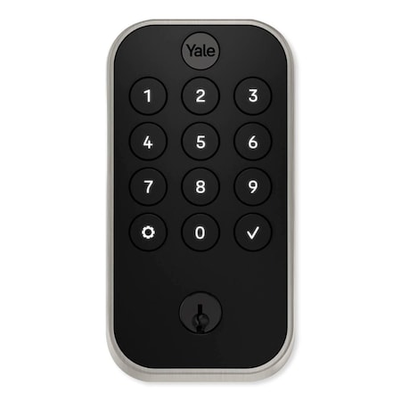 Yale Satin Nickel Assure 2 Wi-Fi Keypad Deadbolts YRD410-WF1-619