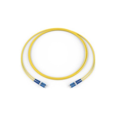 Corning Fiber Optic Jumper, Two Fiber Single-mode OS2 2.0MM ZIPCORD LC /LC 3 Me 040402G5120003M