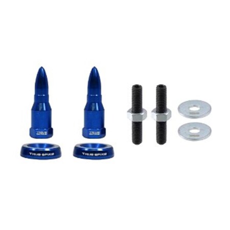 True Spike LPH005BL New License Plate, Blue TSL-LPH005BL