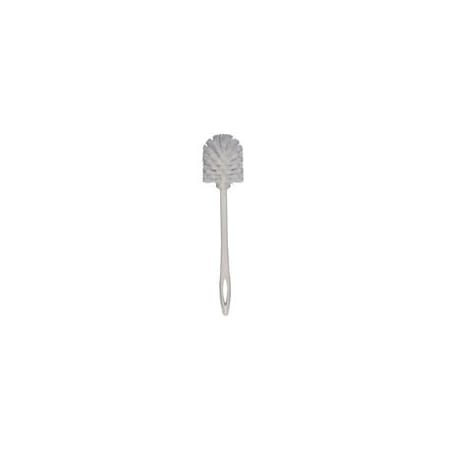 Rubbermaid Toilet Bowl Brush w/ Plastic Handle White 14.5 in Polypropylene Fill FG631000WHT-EA