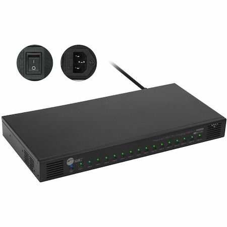 Siig 16Port Usbc Pd Charging IDUS0C11S1
