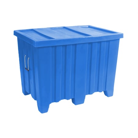 Myton Industries Bulk Ship Container, 16.5 cubic ft., 450lbs. capacity, BLU MTR-1 BLUE