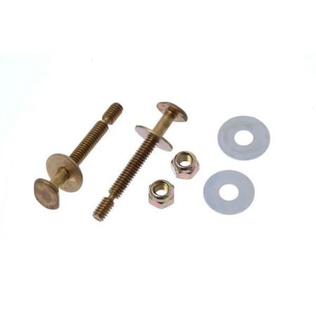 Black Swan BIRDY BOLTS SLD BRASS 1/4INX2-1/4IN PR B 12000