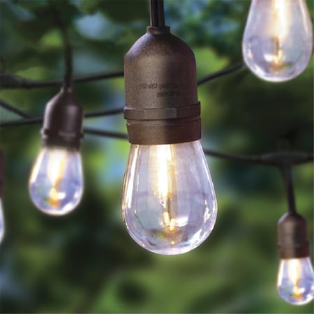 Crosslight Classic Bulb LED String Lights, Warm White IDD193063BM