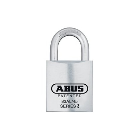 Abus Lock Co Titalium Aluminum Padlock 83AL/45-300-OB SILVER