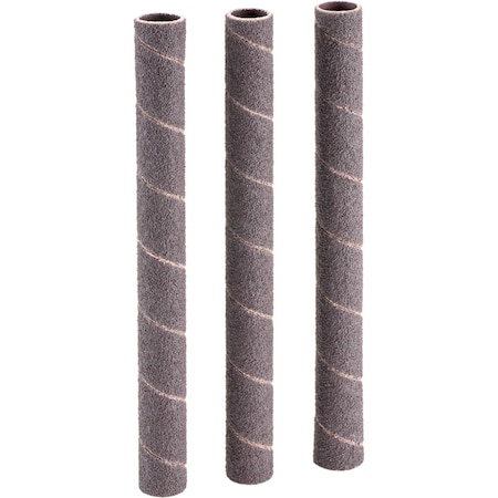 Woodstock 1/2" Dia. x 6" A/O Hard Sanding Sleeve, 60 Grit, 3PK D1420