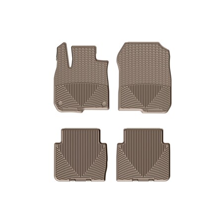Weathertech Tan, Front and Rear All Weather Floor Mats W419TN-W420TN