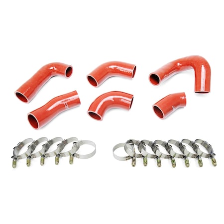 Hps Performance Silicone Transmission Oil Cooler Coolant Hose Kit, Mack Trucks 2007-2016 MP7 Engine 57-1720