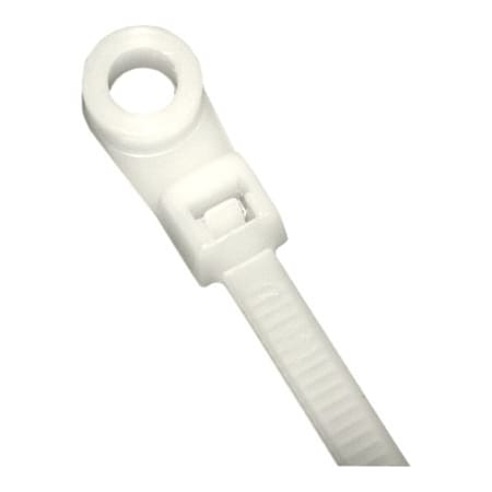 K-Tool International Cable Tie, 14 in L, Natural, Nylon, 50 lb Strength, 100 PK KTI77140