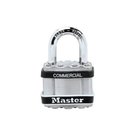 Master Lock Co Commercial Magnum Steel Padlock, 2-1/2in Shackle M1KALJSTS0356
