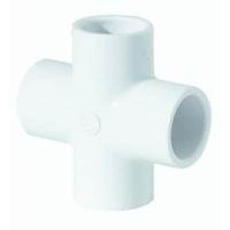 Charlotte Pipe And Foundry PVC 024100600HA 3/4 CROSS SLIP PVC 02410  0600HA