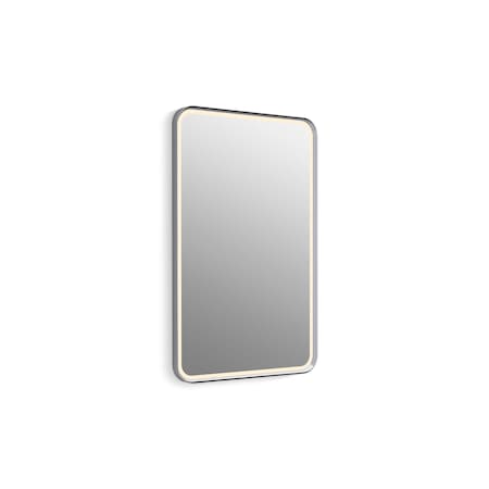 Kohler Essential Ultrabright 22" x 34" rectangular lighted framed mirror 38023-DLM-CPL