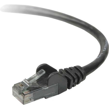 Belkin 5-Foot Cat6 Black Cables, No Boots A3L980-05-BLK