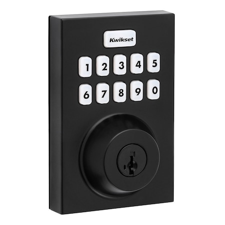 Kwikset Keypad Deadbolts Matte Black HC620CNTZW700LR-514S