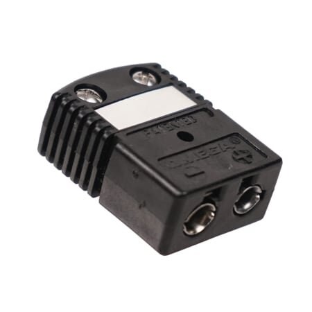 Omega Std Jack, Type J, Blk, Constantan; Iron OSTW-J-F