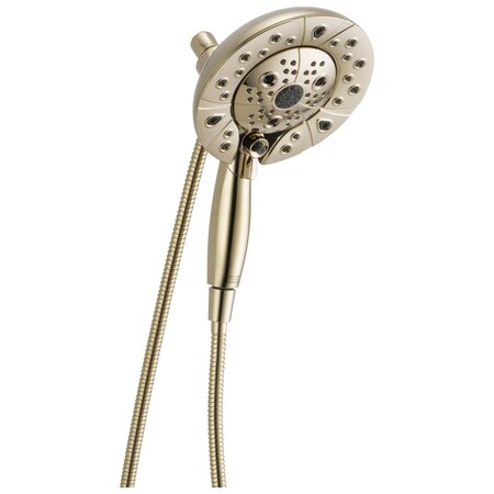 Delta Universal Showering Components H2Okinetic In2ition 5-Setting Two-In-One Shower 58480-PN-PR-PK