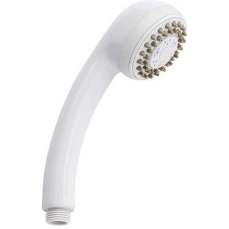 Stylewise Handheld Shower Head, Round, 1.8 gpm, 3 -Spray Function, 3 in Dia K720WH
