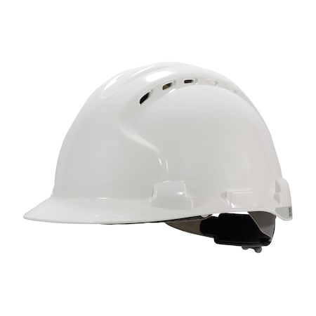 Jsp Vented, Type II Hard Hat w/HDPE Shell, EPS Impact Liner, Polyester Suspension, Wheel Ratchet Adj. 280-AHS150V-10