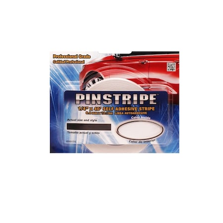 Prostripe Single Color Solid Striping Tape, 150 ft x 1 in, White R54408