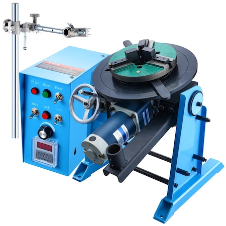 Vevor 50KG Rotary Welding Positioner 0-90 Deg Positioning Turntable Table 0.5-6RPM HD-50