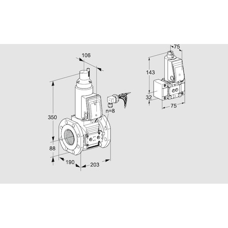 Honeywell Kromschroder VAS780F05LWE/PP/B- KS88206955