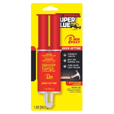 Super Glue Surface Protective Coating, Quick Setting Epoxy Series, Yellow, Pail, 1:01 Mix Ratio SY-QS