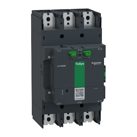 Schneider Electric IEC Magnetic Contactor, 1NC/1NO, 48V-130V AC/DC, 3 P, Spring Type LC1G800EHEA