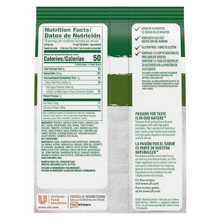 Knorr Professional Soup du Jour Garden Vegetable Soup Mix, 8.7 Ounce 84126803
