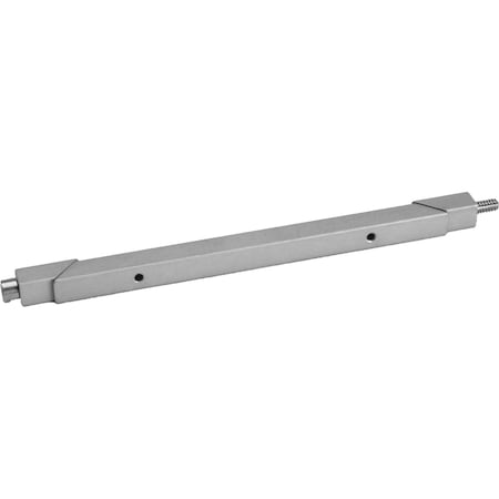 Nvent Calmark 2.8in Length Screw Actuated Card Lok PCB Retainer With Gold Chem Film Finish 230-2.80H