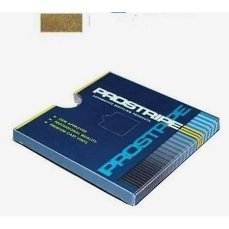 Prostripe Single Color Multiple Striping Tape, 40 ft x 5/16 in, Gold Metallic R32016