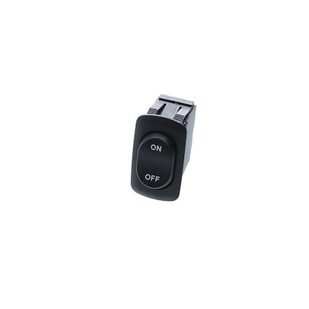 Switch Components Sealed Rocker IP56 Waved, 2P SPST OFF-ON, w/ print SRA1-1A-DC-1-NN-2