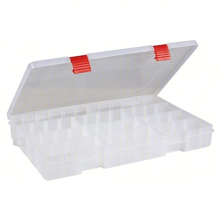Plano Compartment Box with Plastic, 2 in H x 9 in W PLASV370