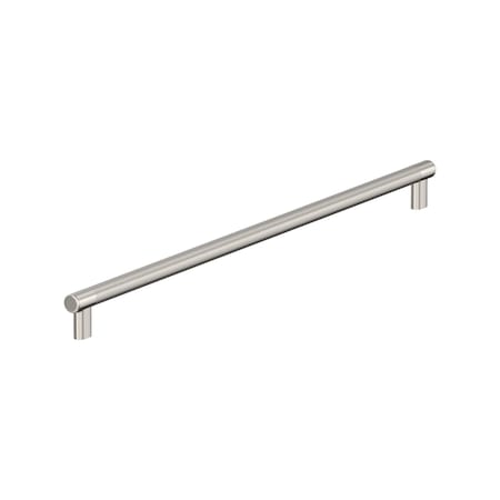 Amerock Bronx 24 inch 610mm Center-to-Center Polished Nickel Appliance Pull BP54072PN