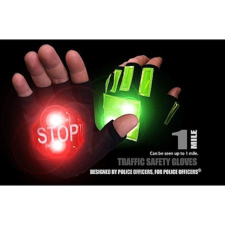Brite-Strike Traffic Safety Gloves, L/XL ITG-08-L/XL