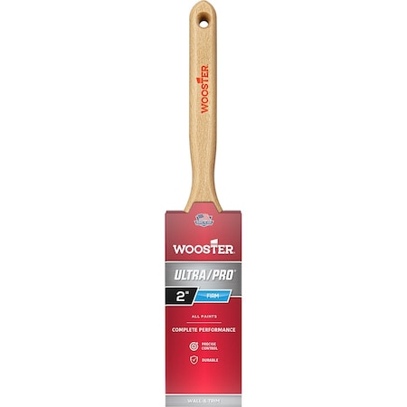 Wooster 2" Flat Sash Firm, Nylon/Polyester Bristle, Paint Brush 4175
