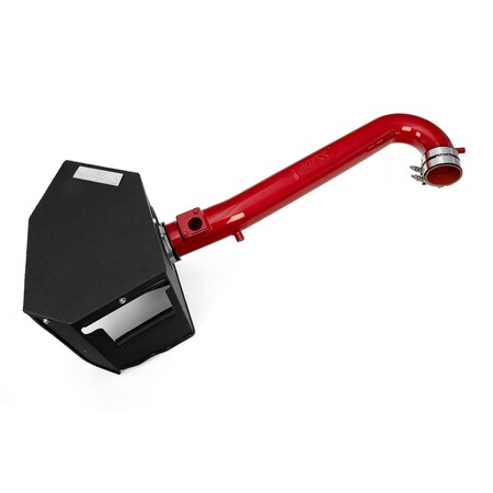 Hps Performance Air Intake Kit with Heat Shield, Red, 827-769R