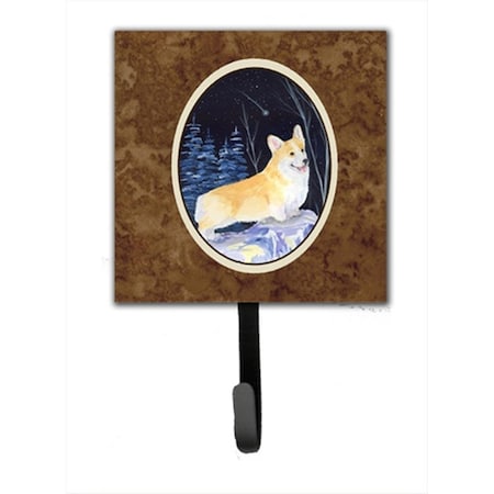 Micasa Starry Night Corgi Leash Holder Or Key Hook MI232249
