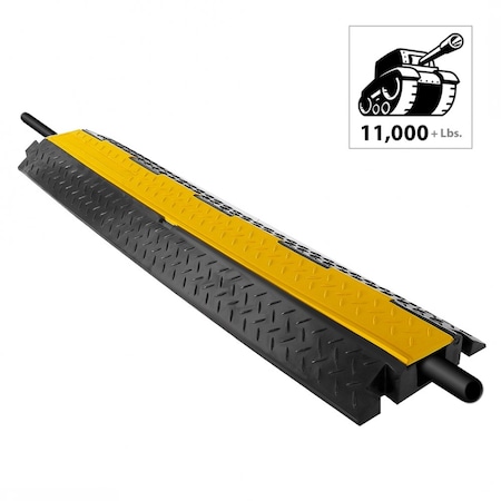 Pyle Durable Cable Protective Ramp Cover PCBLCO102