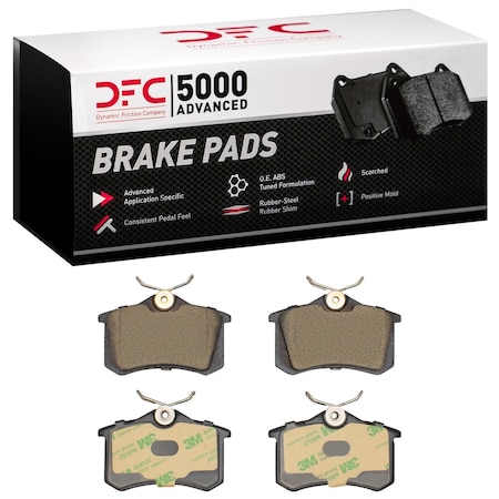 Dfc 5000 Advanced, Disc Brake Pad Set, 1551-0340-00