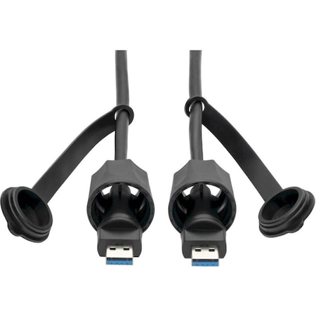 Tripp Lite USB 3.0 SUPERSPEED A/A CABLE FOR USB 3.0 ALL-IN-ONE KEYSTONE/PANEL MO U325-010-IND