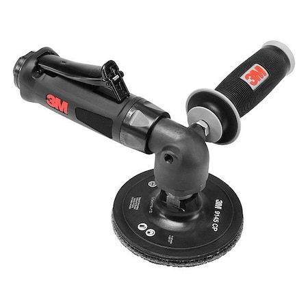 3M AirDiscSander, 3/8in, NPT, RightAngle 28408