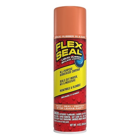 Flex Seal Rubber Coating, 14 oz, Terracotta FSTERR20
