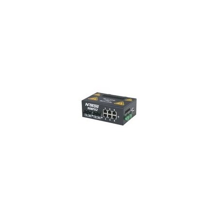 Red Lion Controls 8-Port Industrial Unmanaged Ethernet Switch, ST Fiber 508FX2-ST