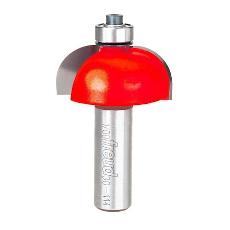 Diablo Router Bit, 1-1/2 in Dia Cutter, 5/8 in L Cutting, 2-1/2 in OAL, 1/2 in Dia Shank 30-114