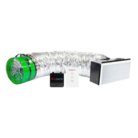 Quietcool Whole House Fan, 18" Blade dia. QC ES-4700 RF