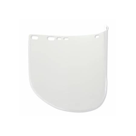 Jackson Safety F30 Acetate Faceshield, 34-40, Uncoated, Clear, D Shape, Bound, 15.5 in L x 9 in H, Bulk, 50PK 138-29091