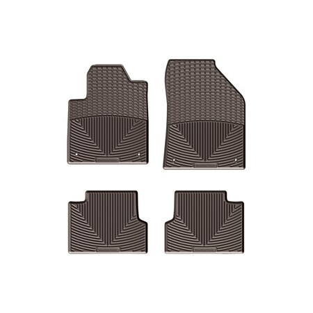 Weathertech Cocoa, Front and Rear All Weather Floor Mats W383CO-W317CO