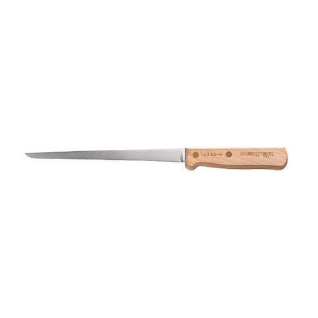 Traditional Fillet Knife, 8 in Blade, Brown Handle 10893