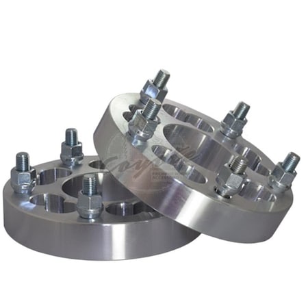 Geared2Golf Wheel Adapter 6061 Billet Aluminum Dual Drill - Clear Anodized GE3020460